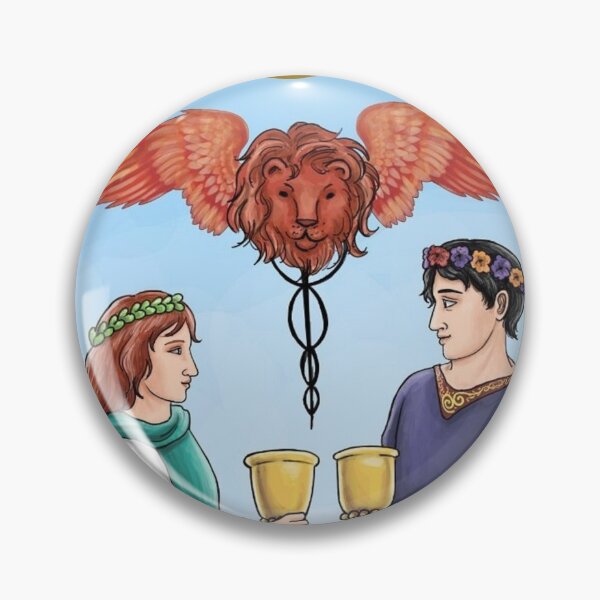 Item preview, Two of Cups: Malka and Joel designed and sold by FortunusGames.