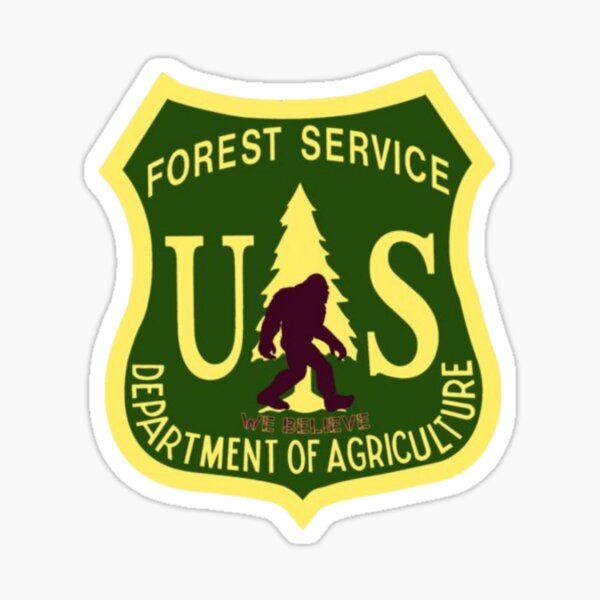 Item preview, Forest Service Bigfoot Logo designed and sold by DERELICT SENTINEL.