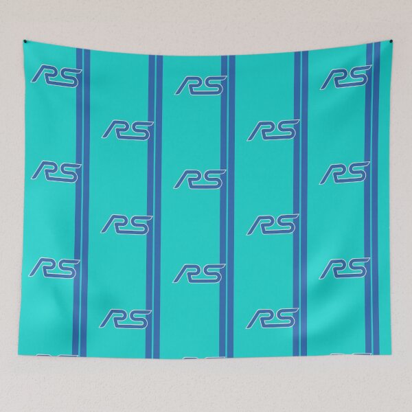 Item preview, Ford Focus Rs Nitrous Blue Racing Stripes    designed and sold by DrunksOnion.