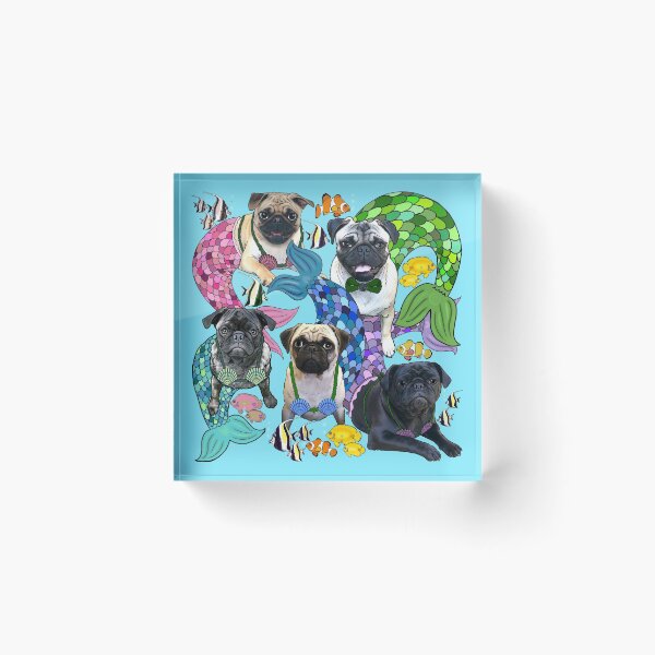 Item preview, MERPUGS! designed and sold by FivePugs.