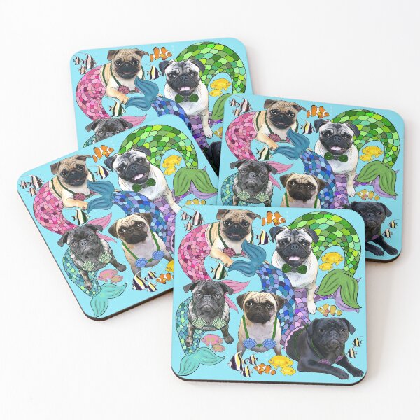 Item preview, MERPUGS! designed and sold by FivePugs.