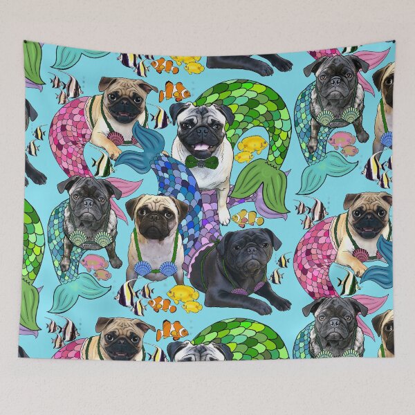 Item preview, MERPUGS! designed and sold by FivePugs.