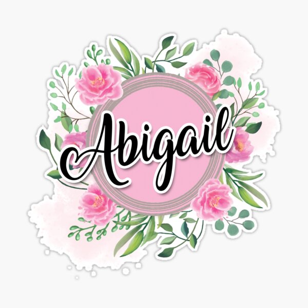 Abigail: Personalized Llama Sketchbook For Girls With Pink Name