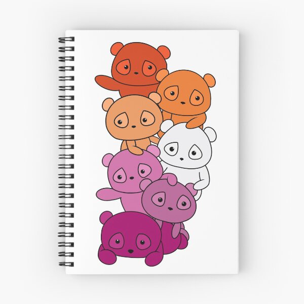Item preview, Lesbian panda pile designed and sold by sarahaviv.