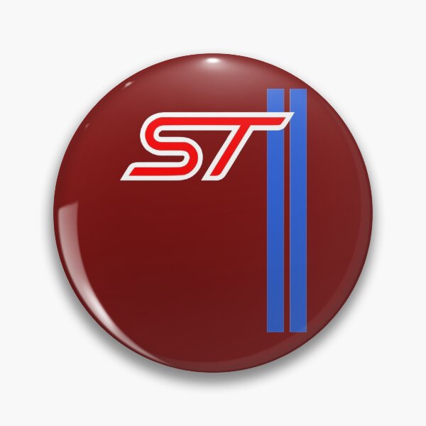 Item preview, FORD Perfomance Blue ST Racing Stripes    designed and sold by DrunksOnion.