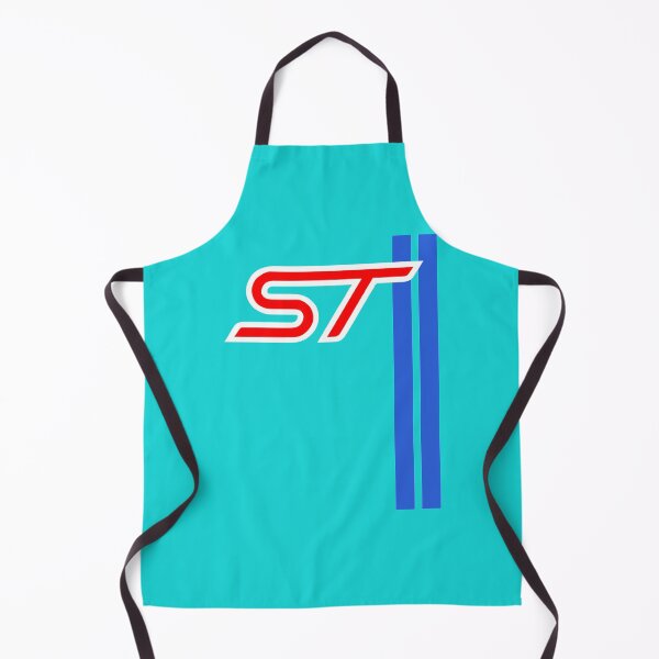 Item preview, FORD Perfomance Blue ST Racing Stripes    designed and sold by DrunksOnion.