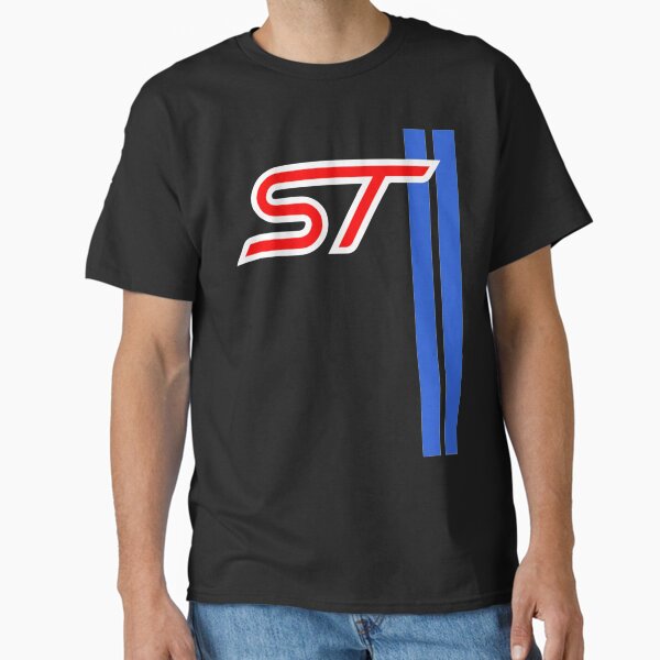 Item preview, FORD Perfomance Blue ST Racing Stripes    designed and sold by DrunksOnion.
