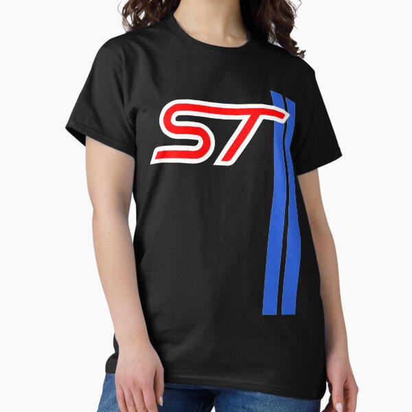 Item preview, FORD Perfomance Blue ST Racing Stripes    designed and sold by DrunksOnion.