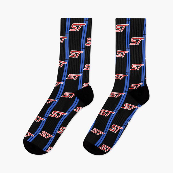 Item preview, FORD Perfomance Blue ST Racing Stripes    designed and sold by DrunksOnion.