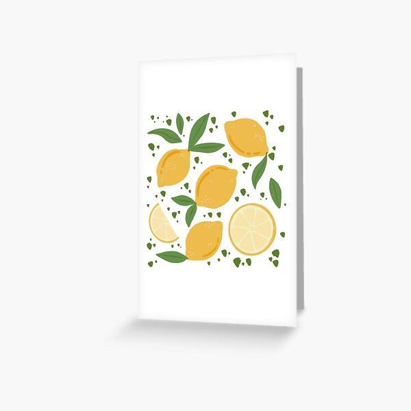 Little Lemons Greeting Card