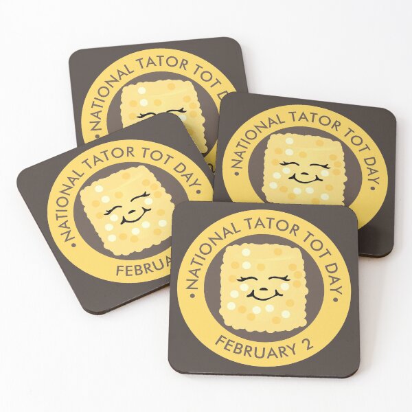 Item preview, National Tater Tot Day, kawaii tot designed and sold by HolidayBug.