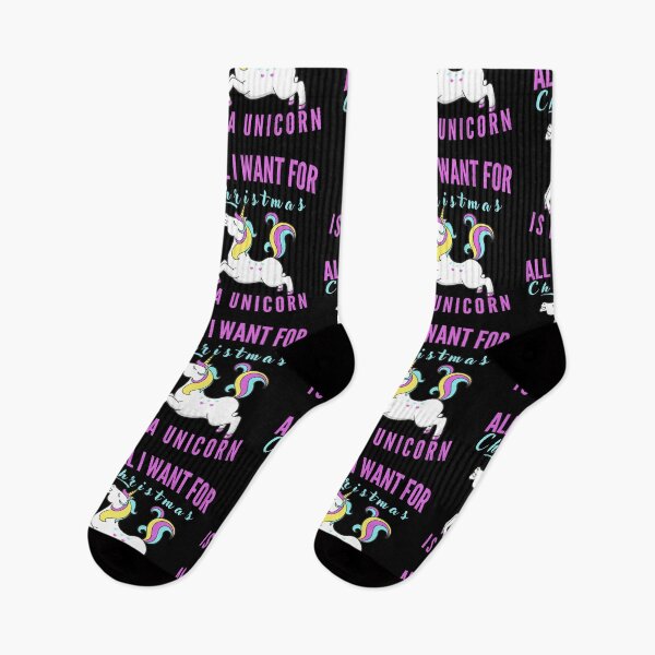 Item preview, all i want for christmas is a unicorn - unicorn designed and sold by JaMatt1983.