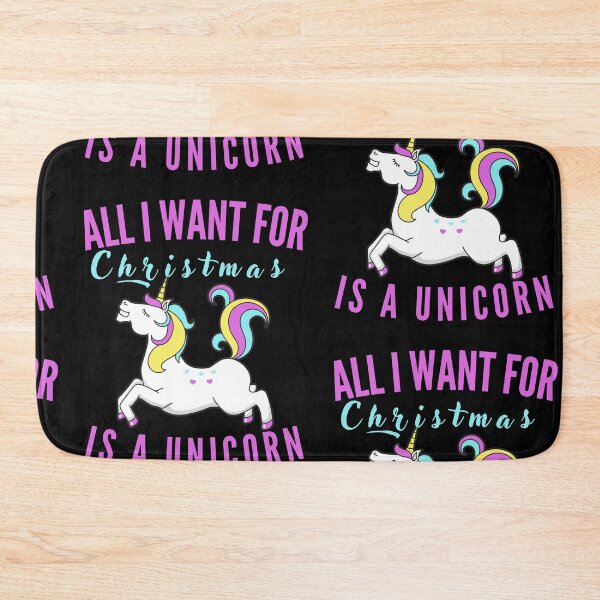 Item preview, all i want for christmas is a unicorn - unicorn designed and sold by JaMatt1983.