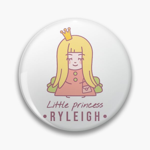 Item preview, Little princess Ryleigh | Blonde girl with a crown on her head and a bag sits on the couch  designed and sold by AnnaRuz.