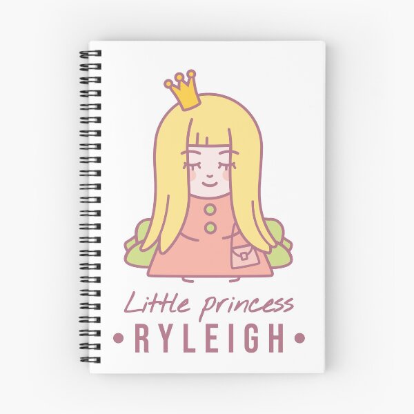 Item preview, Little princess Ryleigh | Blonde girl with a crown on her head and a bag sits on the couch  designed and sold by AnnaRuz.