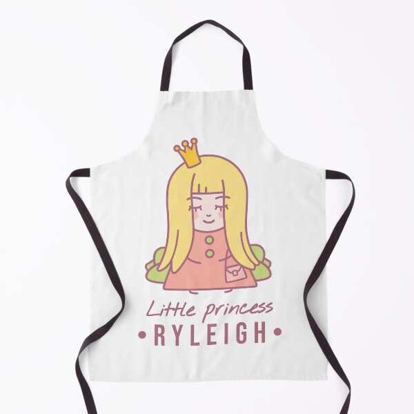Item preview, Little princess Ryleigh | Blonde girl with a crown on her head and a bag sits on the couch  designed and sold by AnnaRuz.