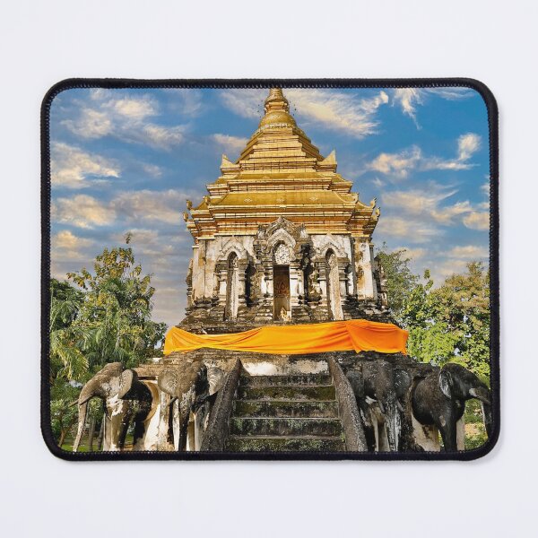 Item preview, Wat Chiang Man Thai Temple Chiang Mai Thailand designed and sold by Kevin Miller Photography.