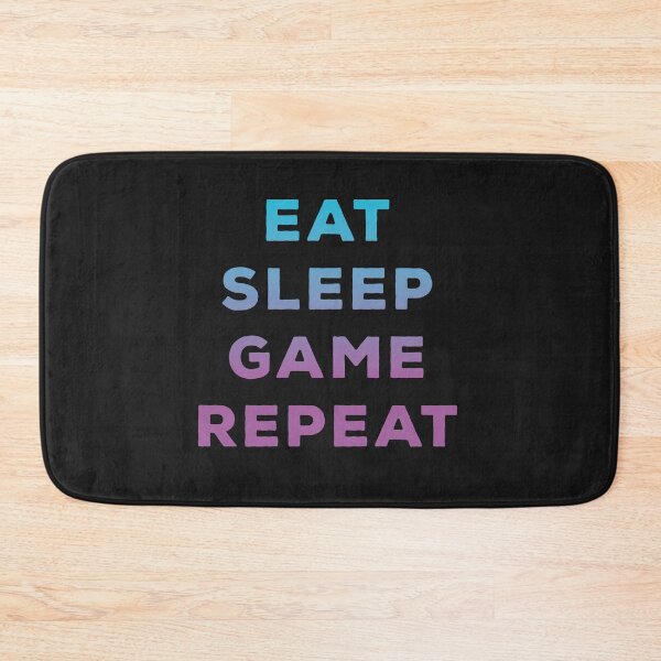 Item preview, Eat Sleep Game Repeat designed and sold by Vexel Studio.