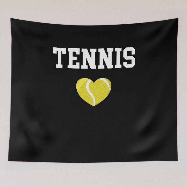 Aperçu de l'œuvre L'amour du tennis | Joueur de tennis créée et vendue par BananaKivi.