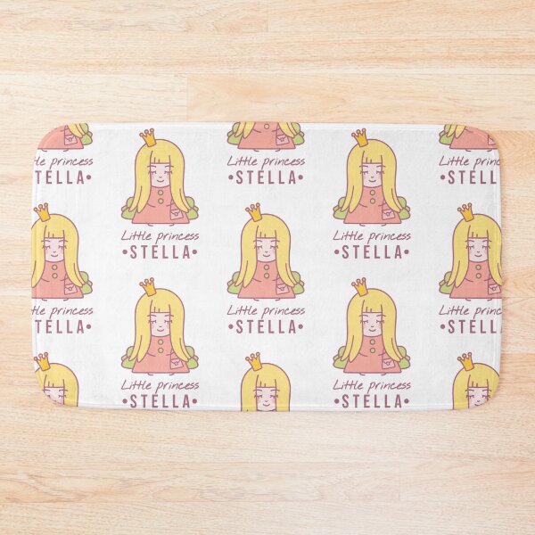Item preview, Little princess Stella | Blonde girl with a crown on her head and a bag sits on the couch  designed and sold by AnnaRuz.