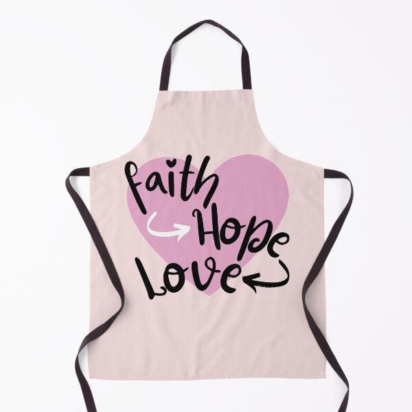 Item preview, Faith Hope and Love- Bible quote designed and sold by BronikowskiART.