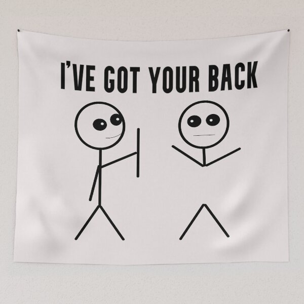 Item preview, I have got your back black designed and sold by HeavyBurden.