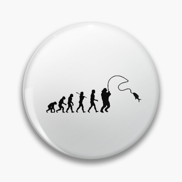 Item preview, Evolution of Fishing Born to go fishing Forced to work Fisherman Stick Figure Bones I love Fishing Art Design Happy Apparel Essential Inspiration Joy Mood Funny designed and sold by DesignByHeartUK.