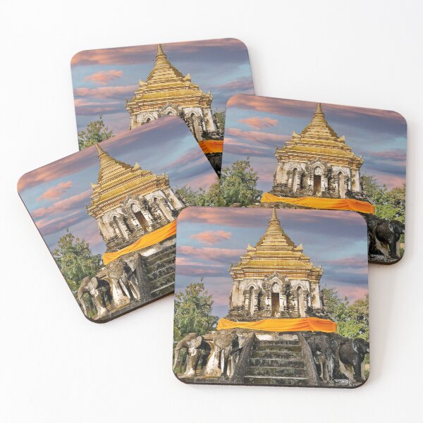 Item preview, Wat Chiang Man Thai Temple Chiang Mai Thailand designed and sold by Kevin Miller Photography.