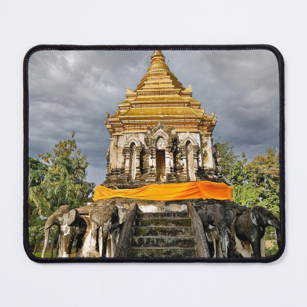 Item preview, Wat Chiang Man Thai Temple Chiang Mai Thailand designed and sold by Kevin Miller Photography.