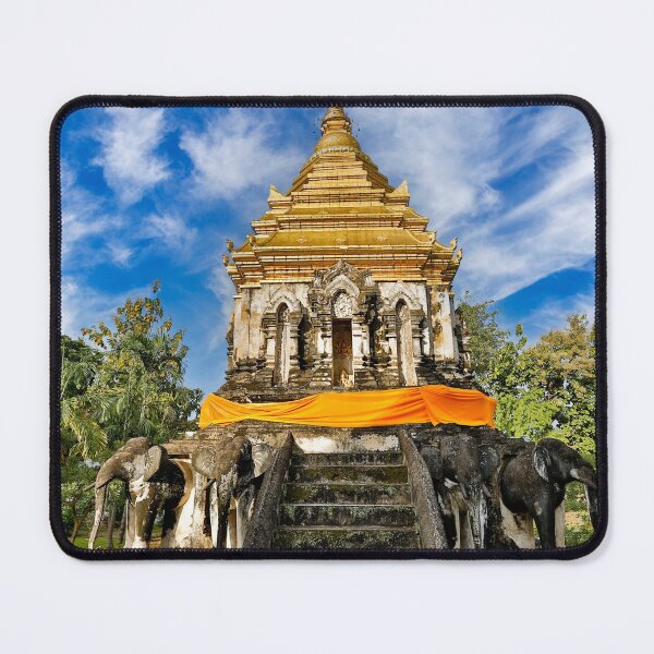 Item preview, Wat Chiang Man Thai Temple Chiang Mai Thailand designed and sold by Kevin Miller Photography.