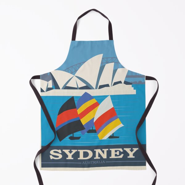 Item preview, Vintage yet timeless Sydney, Australia Poster designed and sold by cjgraphic.
