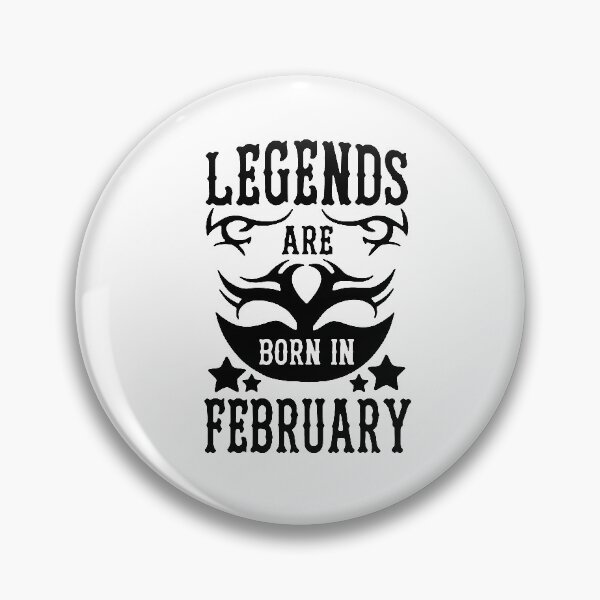 Item preview, Trust me Legends are born in February Chains Gift Premium Apparel Funny Holiday Xmas designed and sold by DesignByHeartUK.