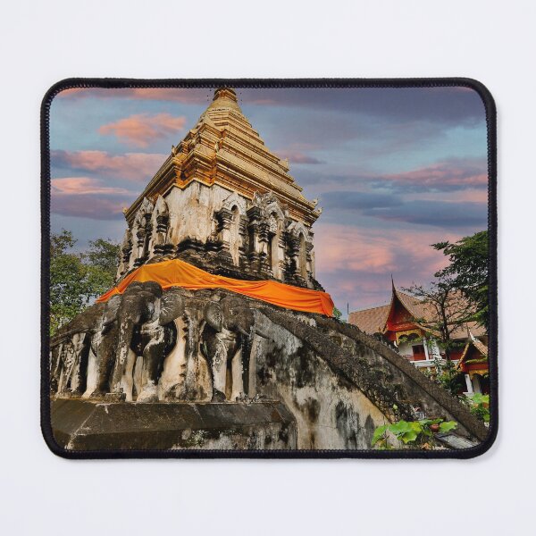 Item preview, Wat Chiang Man Thai Temple Chiang Mai Thailand designed and sold by Kevin Miller Photography.