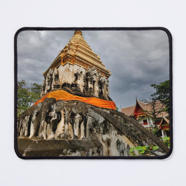Item preview, Wat Chiang Man Thai Temple Chiang Mai Thailand designed and sold by Kevin Miller Photography.