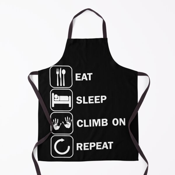 Item preview, Eat Sleep Climbing Motif Boulder Motif designed and sold by DerNerd.