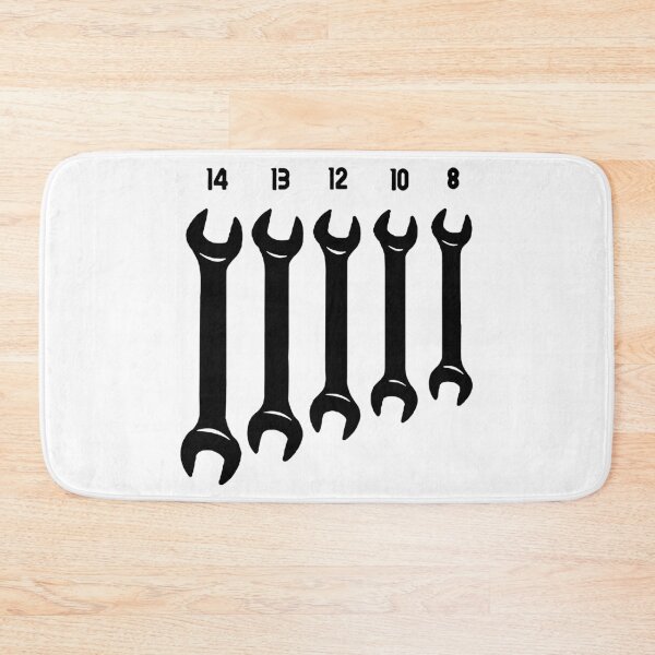 Item preview, Funny Spanner Tools Open end wrench beer opener 0.33 Gift Premium Apparel Funny Holiday Xmas designed and sold by DesignByHeartUK.