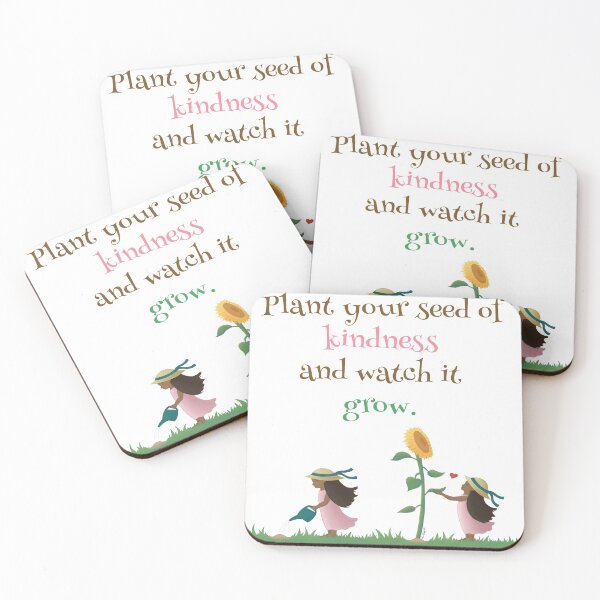 Item preview, Plant Kindness Motivational Quote designed and sold by LittleSunShoppe.