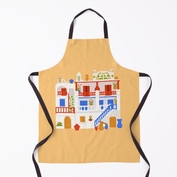 Item preview, Sun of Mykonos Home Pixel Art designed and sold by tifft.