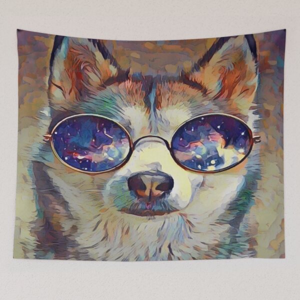 Item preview, Cool Wolfie designed and sold by WinkyDoodle.