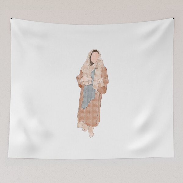 Item preview, Watercolor christ designed and sold by Handdrawnbyzoe.