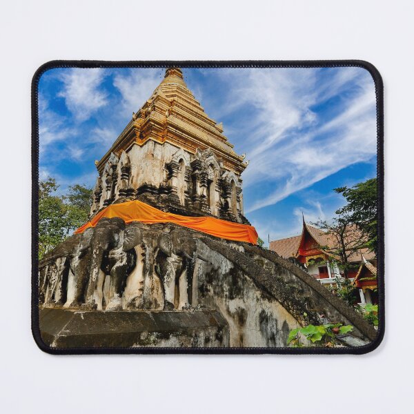 Item preview, Wat Chiang Man Thai Temple Chiang Mai Thailand designed and sold by Kevin Miller Photography.