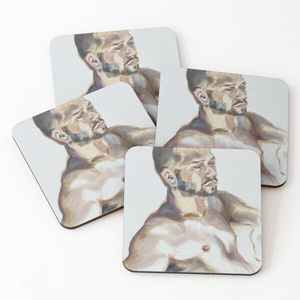 Item preview, Male Figure Oil Painting 6 designed and sold by jeff-jones.
