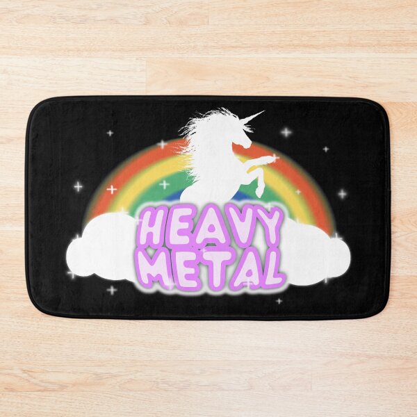 Item preview, Heavy Metal Rainbow Unicorn designed and sold by SkyAfterDusk.