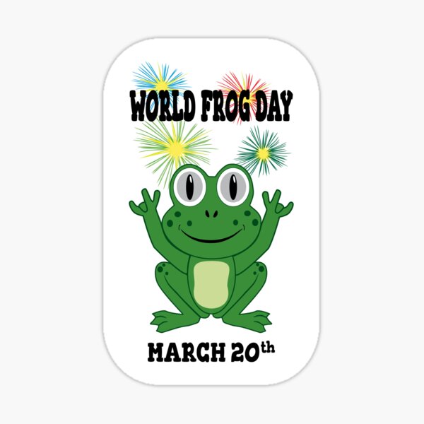 Worlds Cutest Frog Stickers for Sale