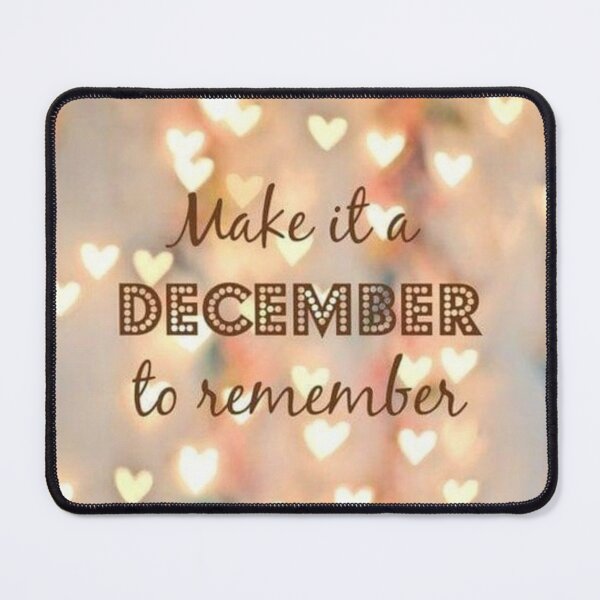 Item preview, Make It A December to Remember designed and sold by gameshowfan2001.
