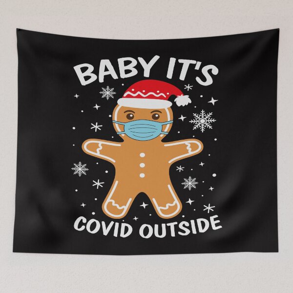 Item preview, Baby Its Covid Outside funny christmas quarantine  designed and sold by Majesticoo.