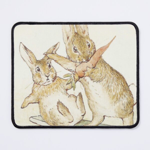 Item preview, Beatrix Potter Peter Rabbit Eating Carrot Illustration designed and sold by Pinkmagenta.