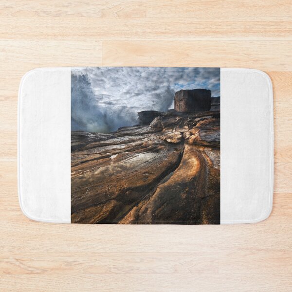 Item preview, Splash on the rocks along the Bouddi Coastline on NSW Central Coast designed and sold by Geoff Wols.