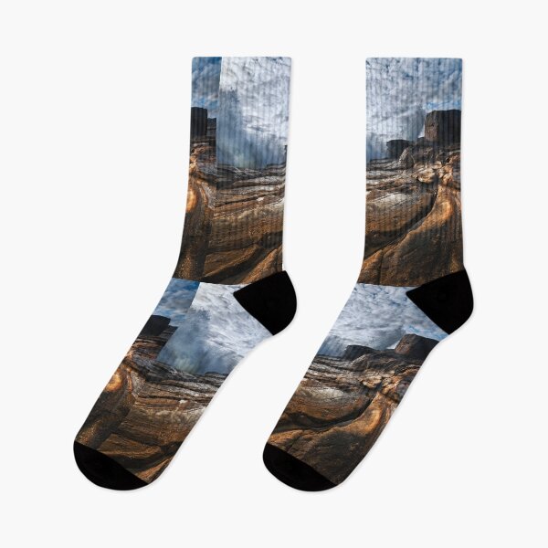 Item preview, Splash on the rocks along the Bouddi Coastline on NSW Central Coast designed and sold by Geoff Wols.