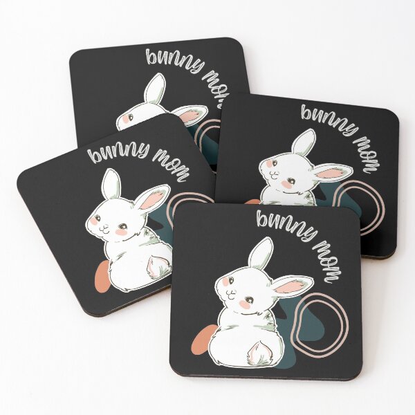 Item preview, Cute Kawaii Bunny Mom Animal Lovers Pet Owner Rabbit Mom perfect for Easter and Mother's Day designed and sold by MadrigueraSM-.